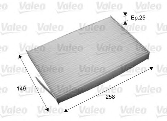 Фильтр салона VALEO 715709