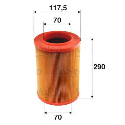 Воздушный фильтр VALEO 585707