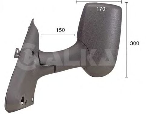 Зеркало заднего вида ALKAR 9238960