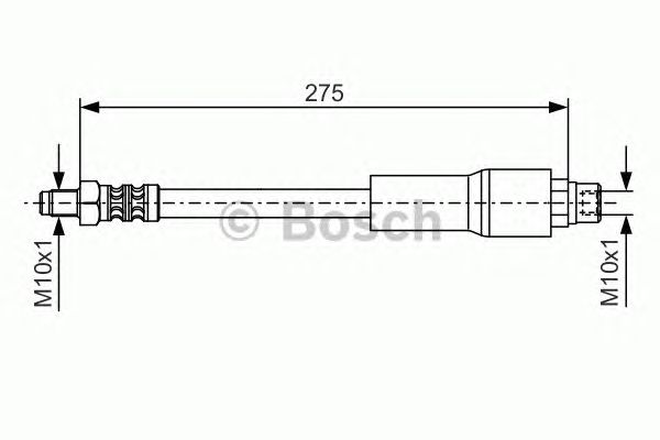 Тормозной шланг BOSCH 1 987 476 649