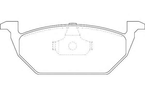 Тормозные колодки WAGNER WBP23130B
