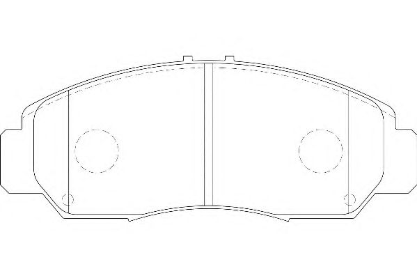 Тормозные колодки WAGNER WBP23729A