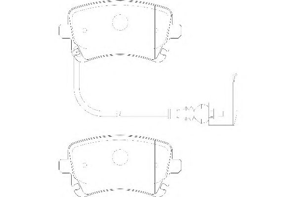 Тормозные колодки WAGNER WBP23326A