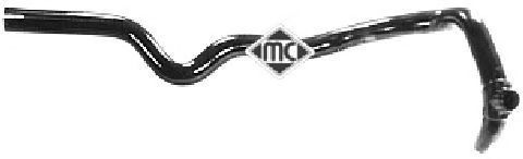 Шланг радиатора Metalcaucho 08444