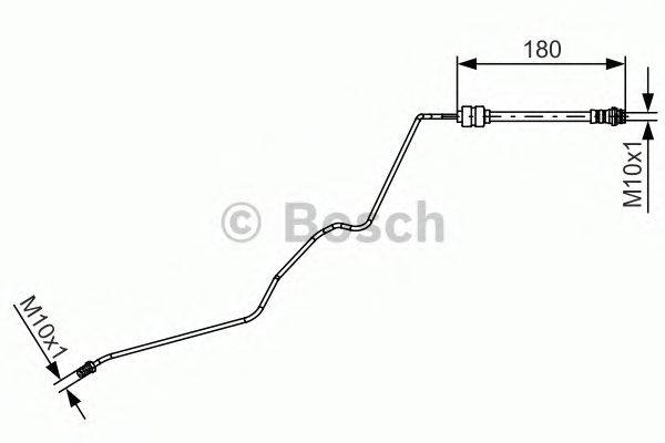 Тормозной шланг BOSCH 1 987 481 421