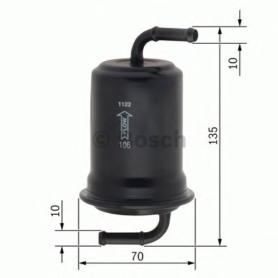 Топливный фильтр BOSCH 0 450 905 983
