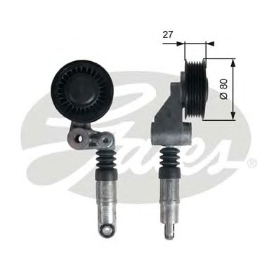 Натяжной ролик поликлинового ремня GATES T39236