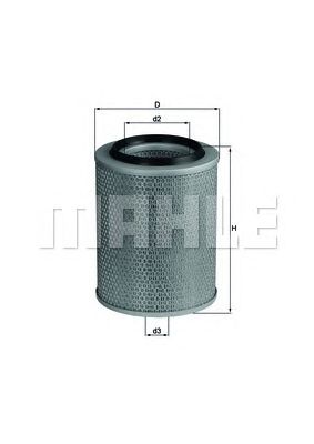 Воздушный фильтр KNECHT LX 92