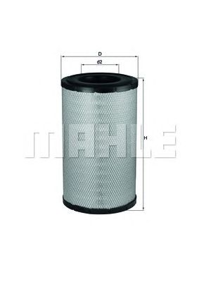 Повітряний фільтр KNECHT LX 1243