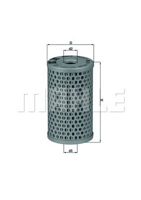 Фильтр масла гидроусилителя (ГУР) KNECHT HX 15