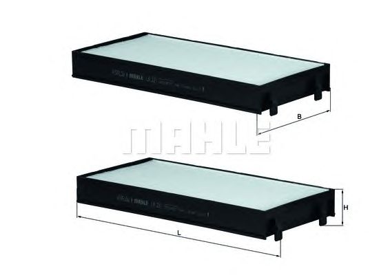 Фильтр салона KNECHT LA 221/S