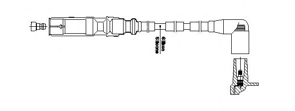 Высоковольтный провод BREMI 1A32H42
