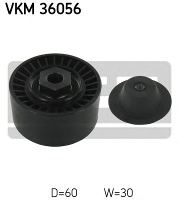 Натяжной ролик поликлинового ремня SKF VKM 36056
