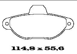 Тормозные колодки FTE BL1319A1