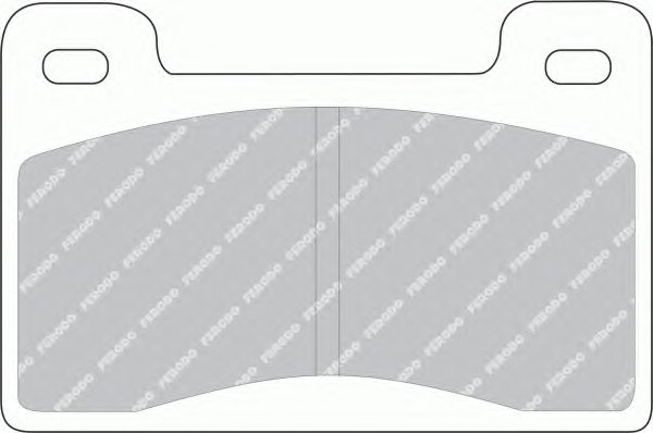 Тормозные колодки FERODO FDB461