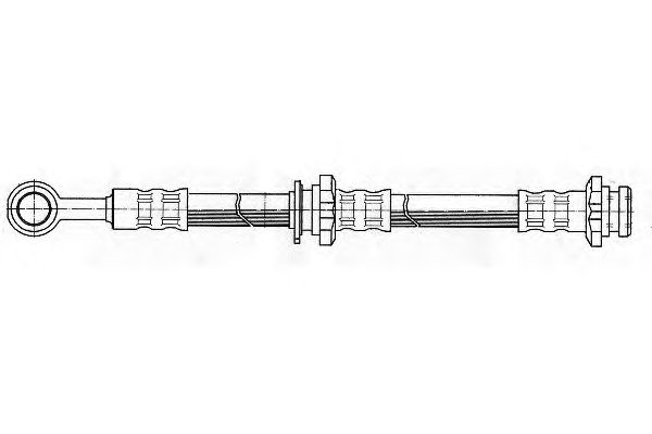 Тормозной шланг FERODO FHY2234