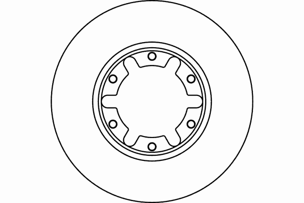 Гальмівний диск MINTEX MDC1509