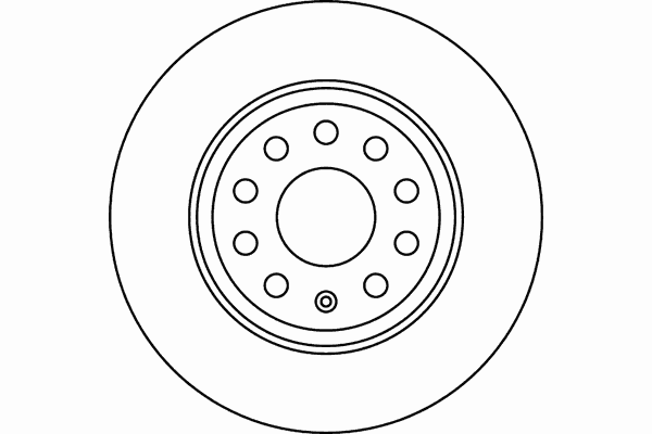 Гальмівний диск MINTEX MDC1698