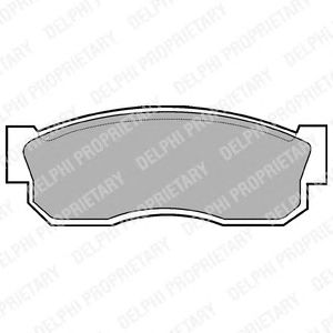 Тормозные колодки DELPHI LP261