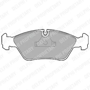 Тормозные колодки DELPHI LP441