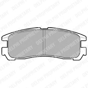 Тормозные колодки DELPHI LP955