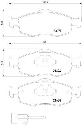 Тормозные колодки HELLA 8DB 355 007-751