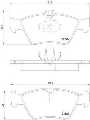 Тормозные колодки HELLA 8DB 355 007-831