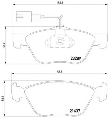 Тормозные колодки HELLA 8DB 355 007-931