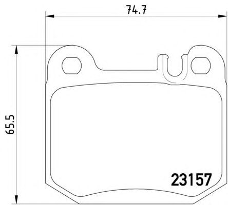 Тормозные колодки HELLA 8DB 355 008-831