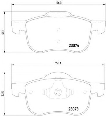 Тормозные колодки HELLA 8DB 355 008-851