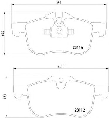 Тормозные колодки HELLA 8DB 355 008-941