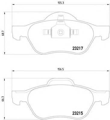 Тормозные колодки HELLA 8DB 355 013-271