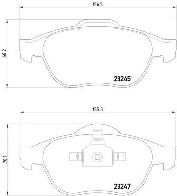 Тормозные колодки HELLA 8DB 355 009-101