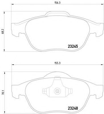 Тормозные колодки HELLA 8DB 355 009-111