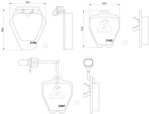 Тормозные колодки HELLA 8DB 355 010-191
