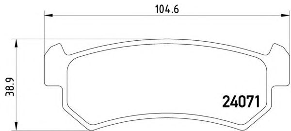 Тормозные колодки HELLA 8DB 355 011-451