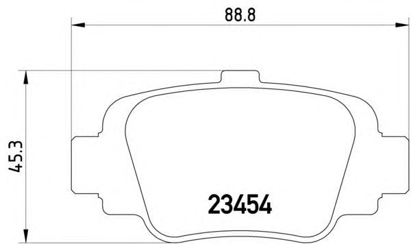 Тормозные колодки HELLA 8DB 355 011-551