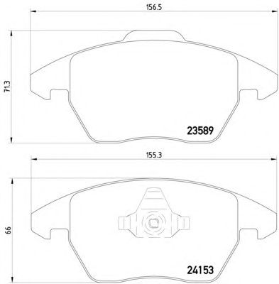 Тормозные колодки HELLA 8DB 355 011-811
