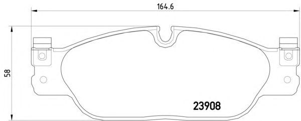 Гальмівні колодки HELLA 8DB 355 012-251