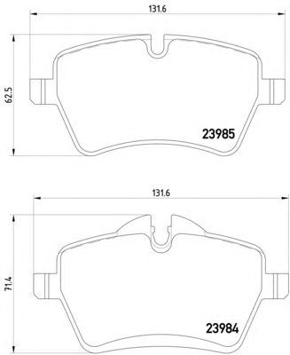 Тормозные колодки HELLA 8DB 355 012-341