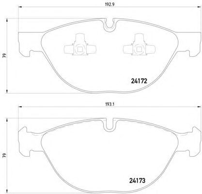 Тормозные колодки HELLA 8DB 355 012-661