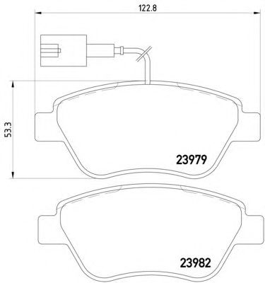 Тормозные колодки HELLA 8DB 355 015-491