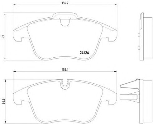 Тормозные колодки HELLA 8DB 355 013-621