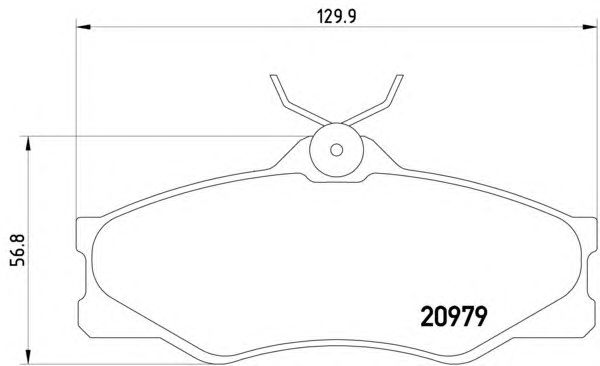 Гальмівні колодки HELLA 8DB 355 017-661