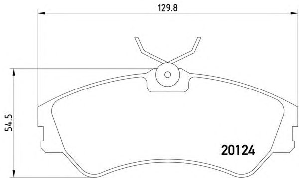 Тормозные колодки HELLA 8DB 355 017-881