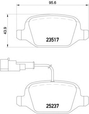Тормозные колодки HELLA 8DB 355 019-961