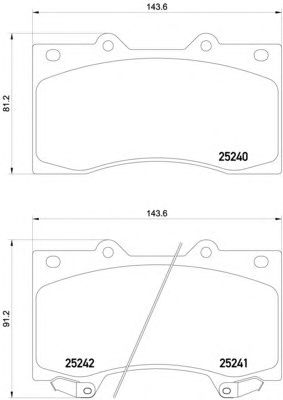 Гальмівні колодки HELLA 8DB 355 019-531