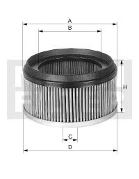 Фильтр салона MANN-FILTER CU 16 400