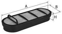 Фільтр додаткового повітря MANN-FILTER CF 2120