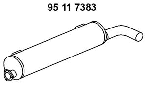 Резонатор EBERSPACHER 95 11 7383